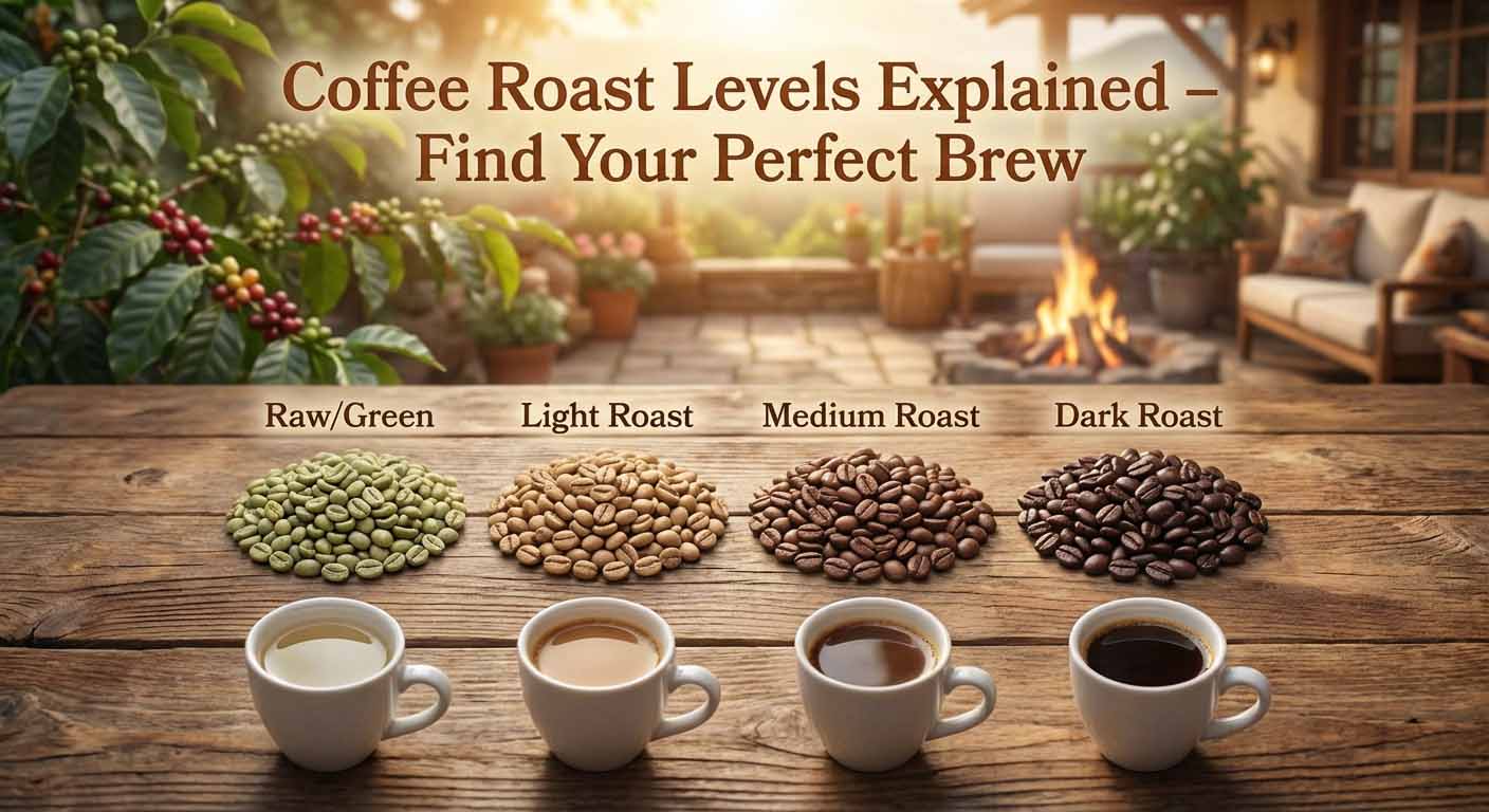 Coffee Roast Levels Explained – Find Your Perfect Brew